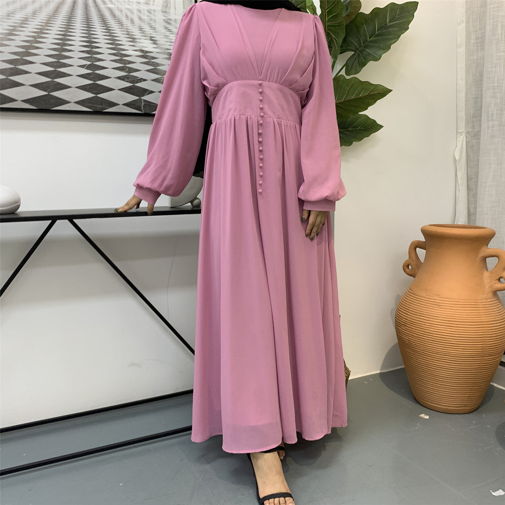Elegant Modest Abaya – Maxi Dress for Women