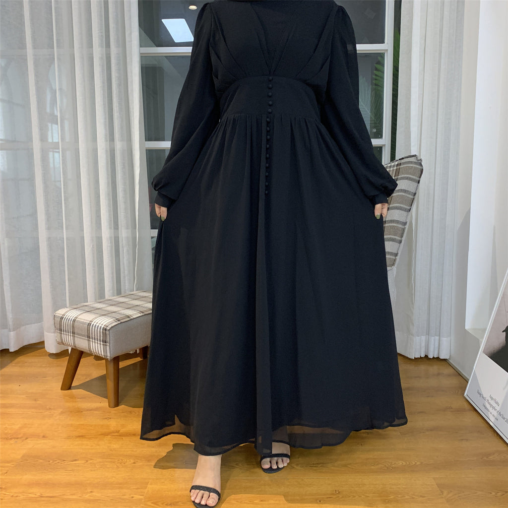 Elegant Modest Abaya – Maxi Dress for Women