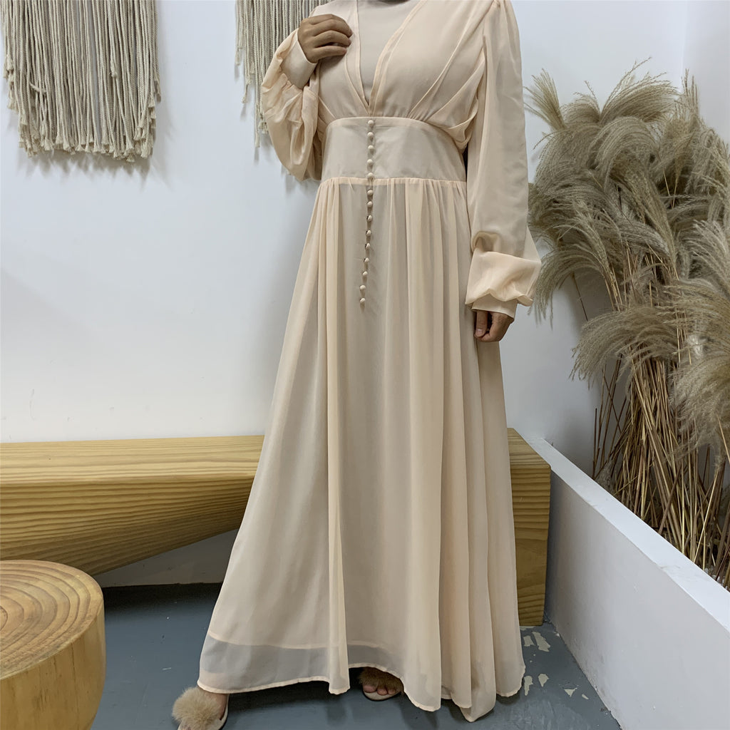 Elegant Modest Abaya – Maxi Dress for Women