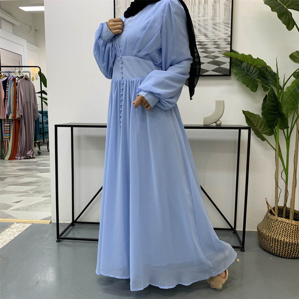 Elegant Modest Abaya – Maxi Dress for Women