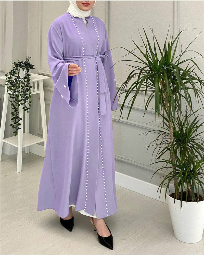 Luxury Kaftan Abaya – Elegant Modest Maxi Dress