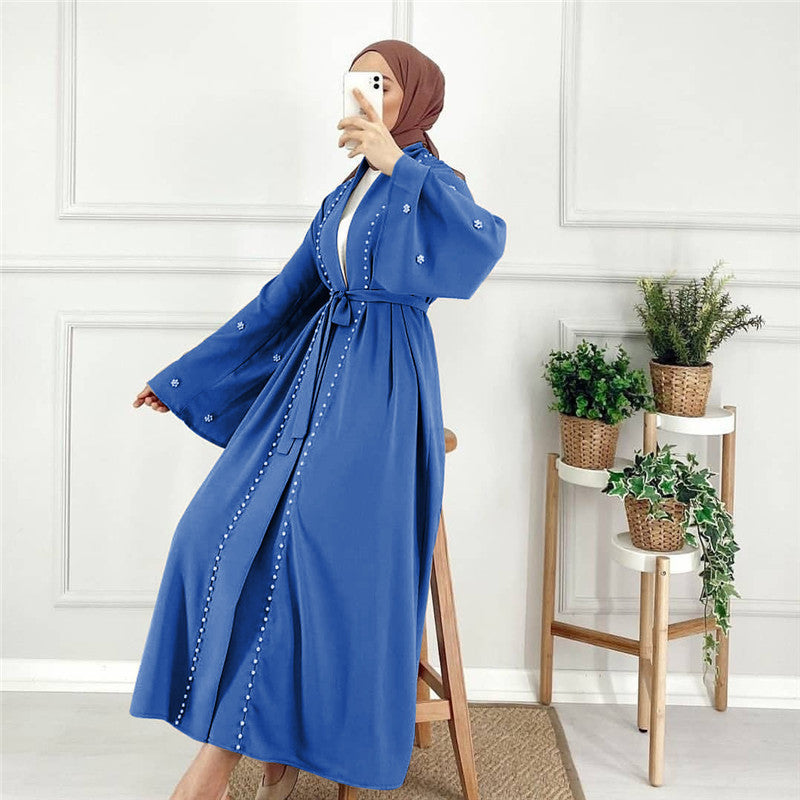 Luxury Kaftan Abaya – Elegant Modest Maxi Dress