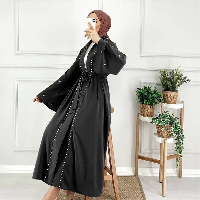 Luxury Kaftan Abaya – Elegant Modest Maxi Dress