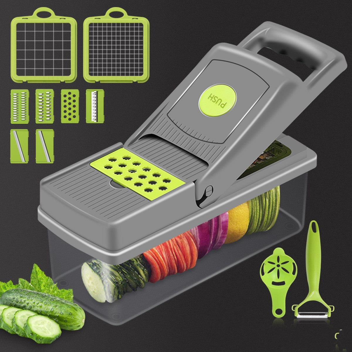 Ultimate 8-in-1 Kitchen Slicer & Chopper