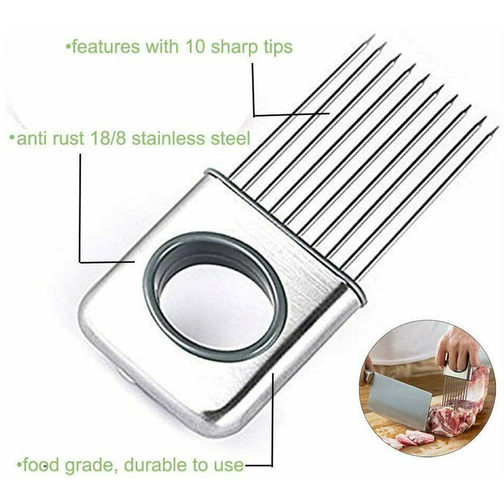 Onion Holder Slicer-Stainless steel kitchen Tool