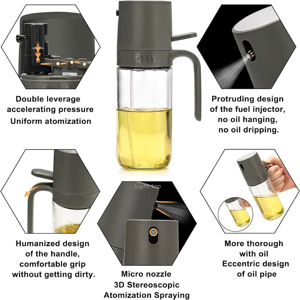 Oil Spray Bottle for Cooking & Baking