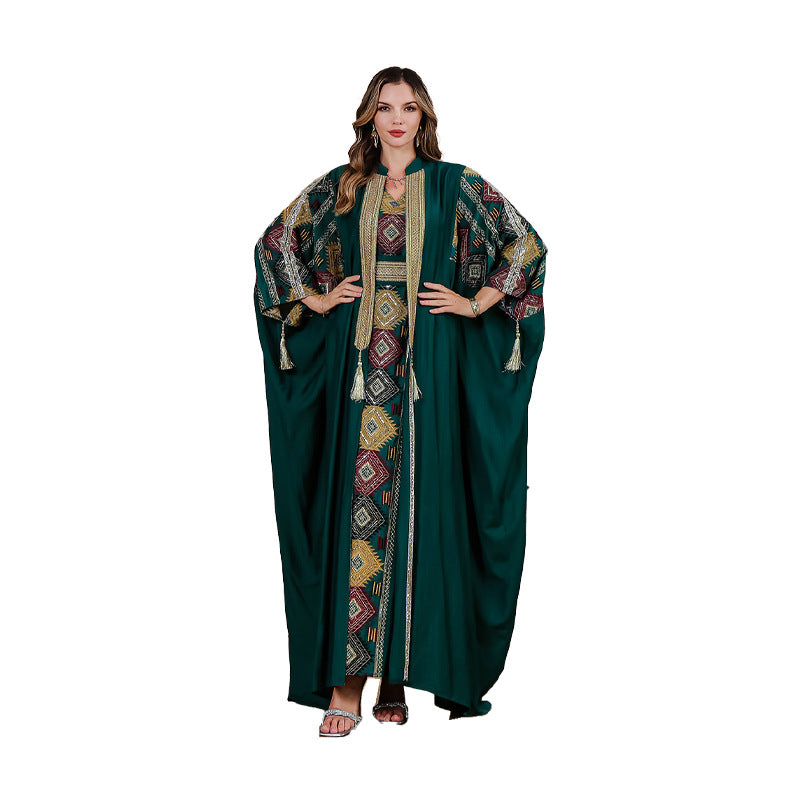 Elegant Embroidered Long Dress – Premium Party Wear ✨