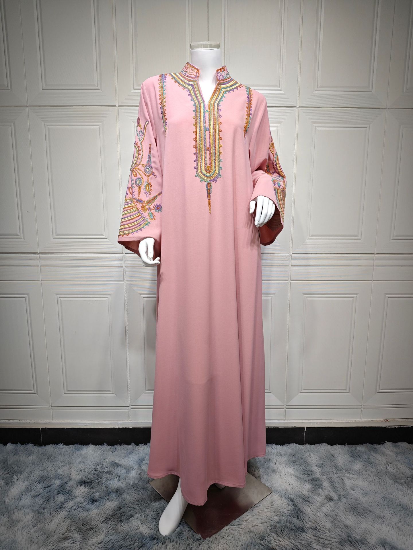 Elegant Modest Embroidered Abaya – Premium Design