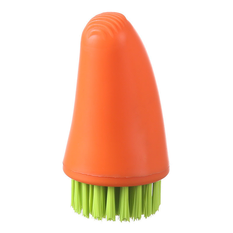 Multifunctional Carrot Brush – Easy Vegetable Cleaning Tool