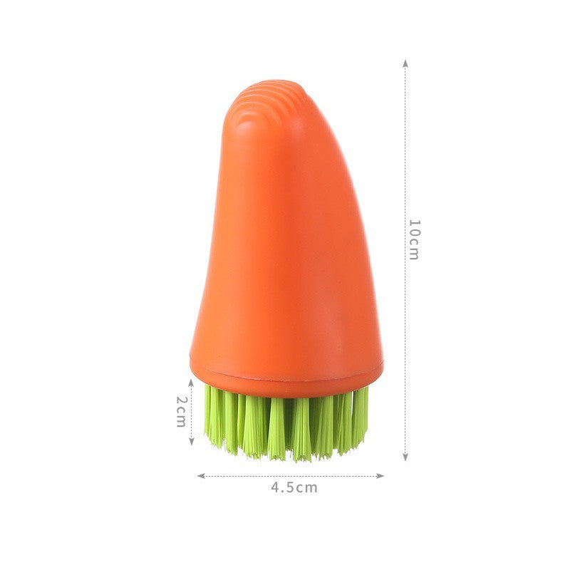 Multifunctional Carrot Brush – Easy Vegetable Cleaning Tool