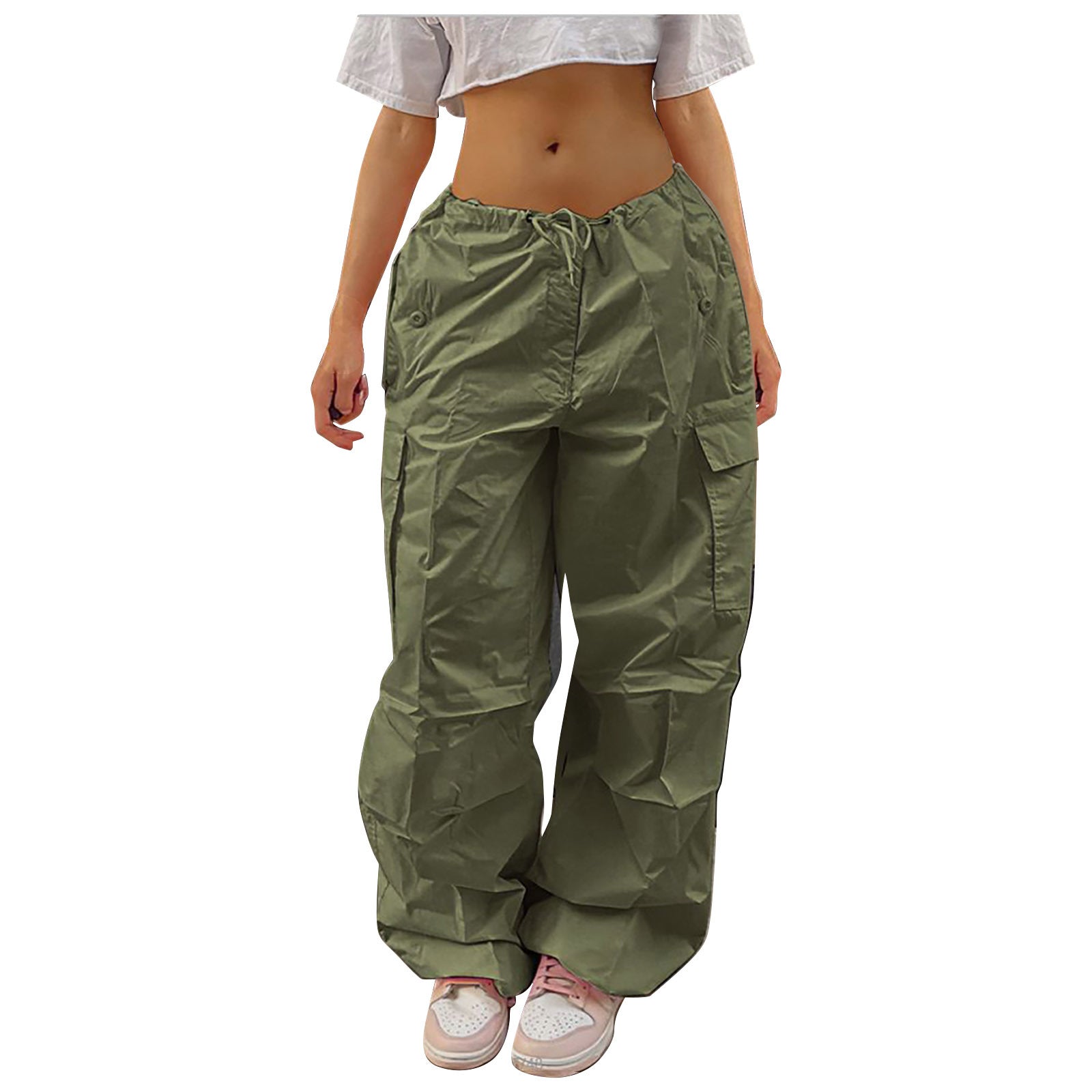 Trendy Cargo Trousers for Women – Comfortable & Stylish Everyday Wear