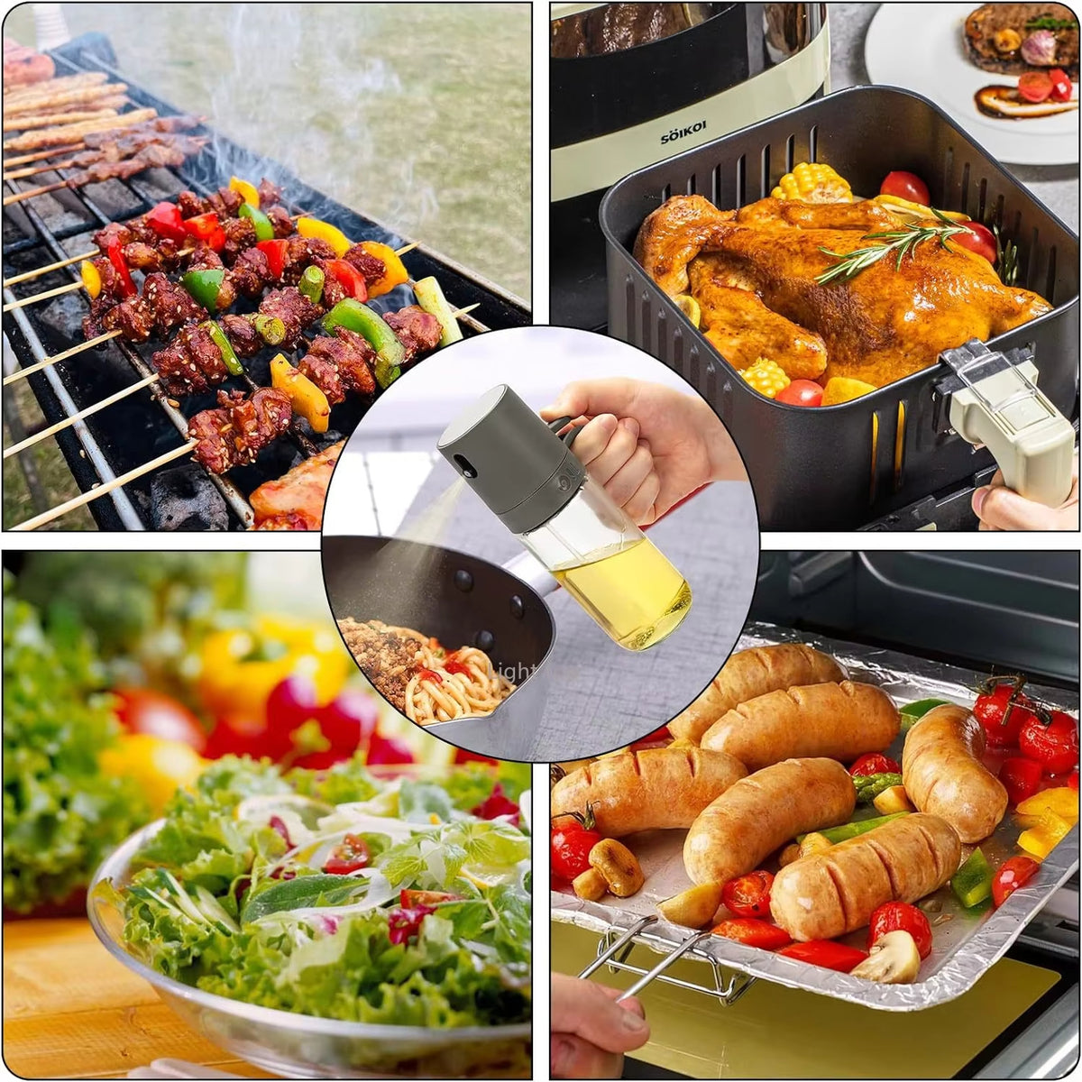 Oil Spray Bottle for Cooking & Baking