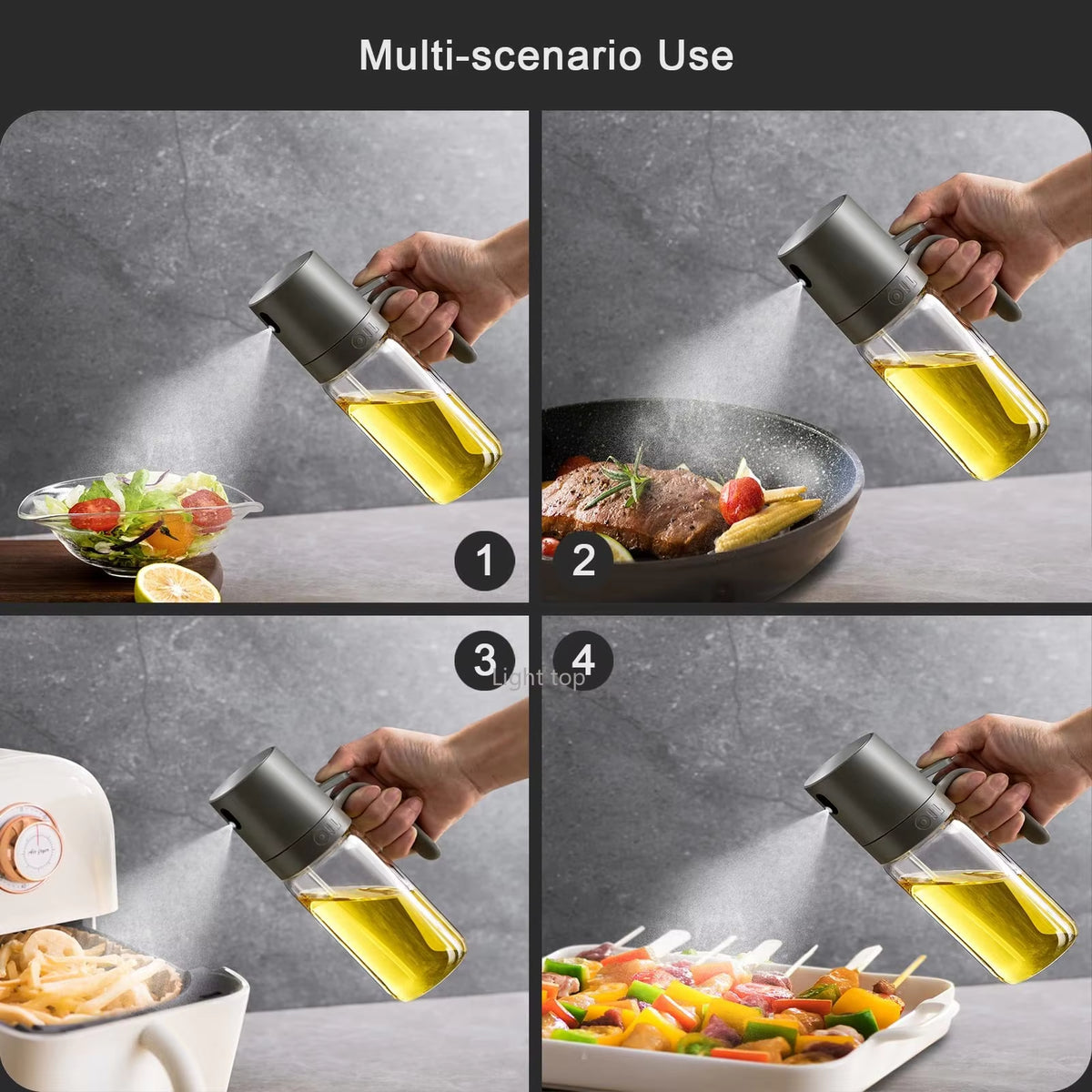 Oil Spray Bottle for Cooking & Baking