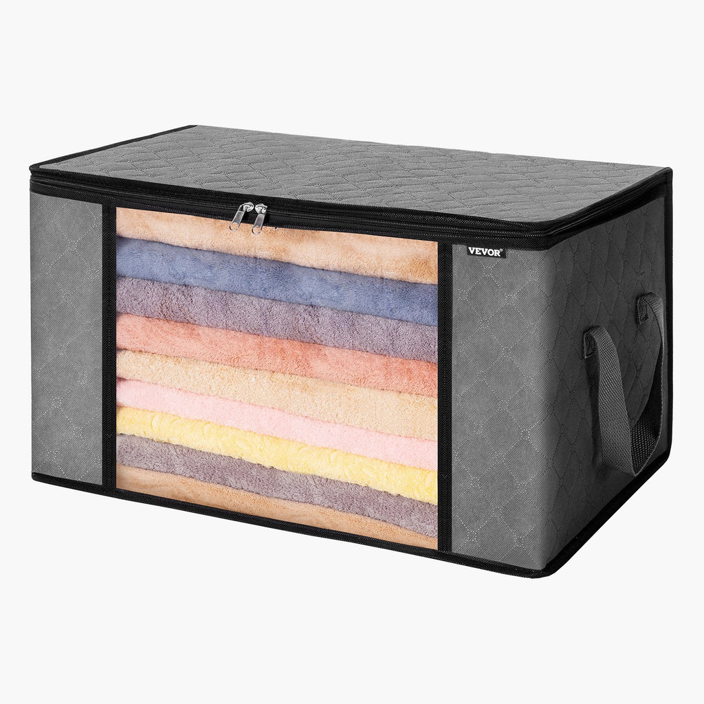 90L Large Storage Bags- Clothes Organizer(6 pack)