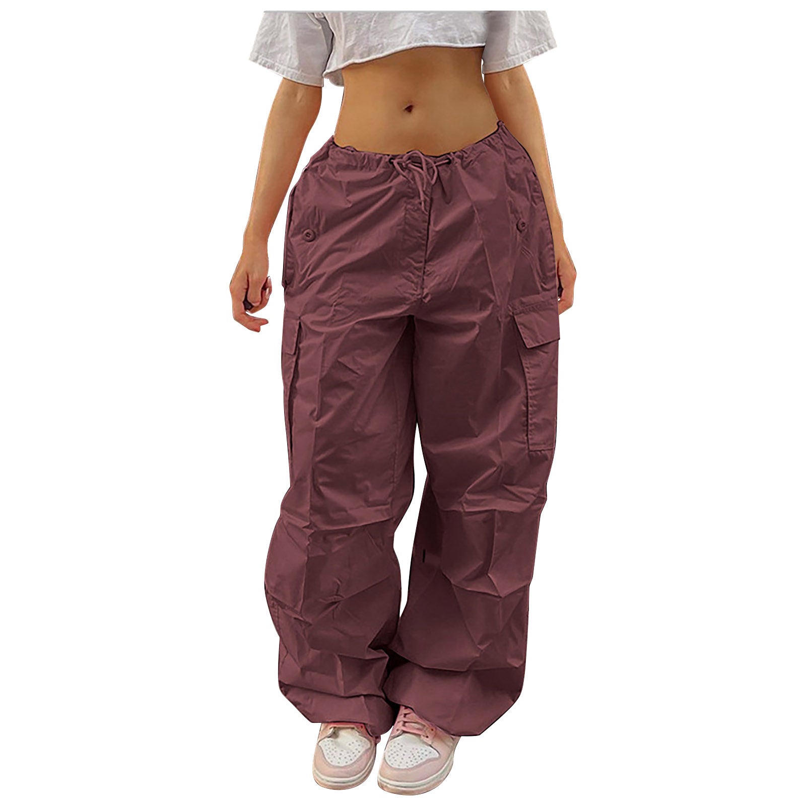 Trendy Cargo Trousers for Women – Comfortable & Stylish Everyday Wear