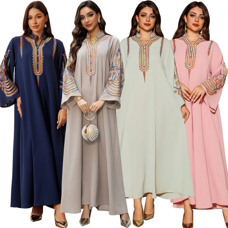 Elegant Modest Embroidered Abaya – Premium Design